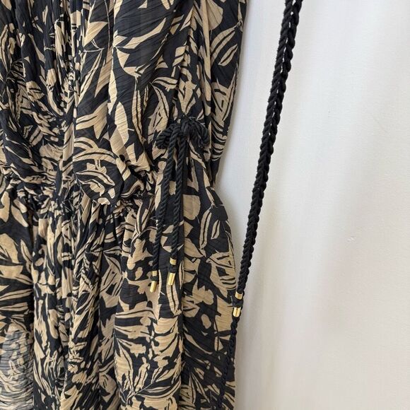 JONATHAN SIMKHAI Tiff Multimedia Chiffon Dress 💚 - Picture 8 of 13